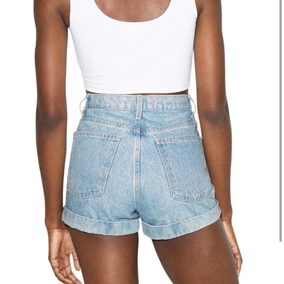 American Apparel denim shorts - Picture 3 of 6